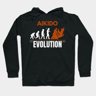 Aikido Evolution Martial Arts Training Combat Sports Hoodie